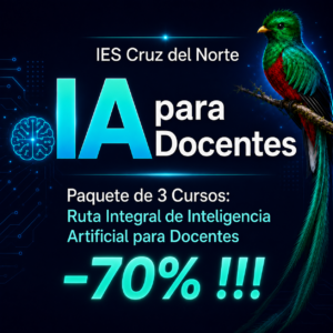 IA Docente Paquete Completo (3 Cursos): Ruta Integral de Inteligencia Artificial para Docentes