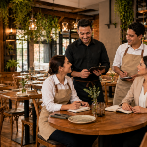 Bienvenida e Inducción al Servicio Restaurantero